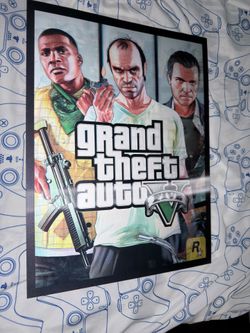 Poster GTA 5 3D poster