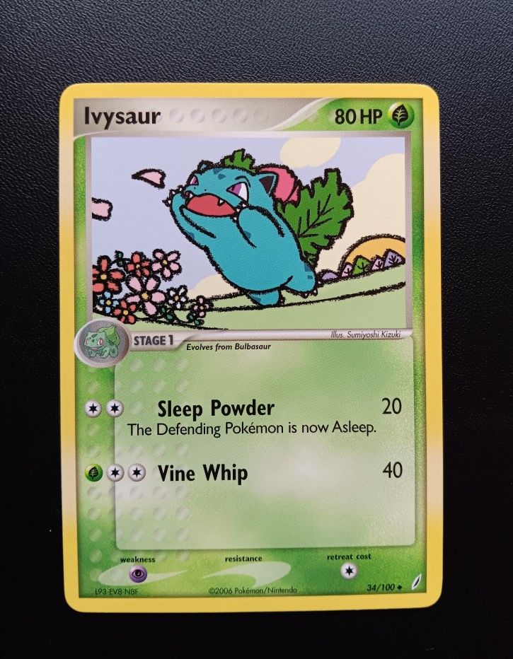 Pokemon Card Ivysaur