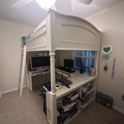 Pottery Barn Bunk Bed With Desk