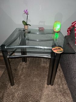 Glass Top Table