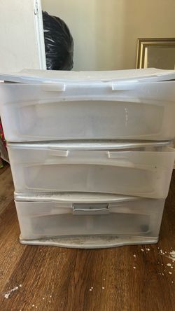 Kids plastic dresser