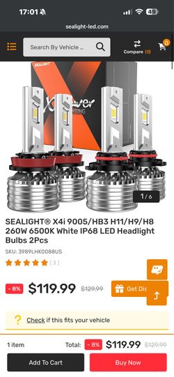 Sealight LED headlights