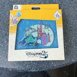 Disneyland 70th anniversary Big Pin