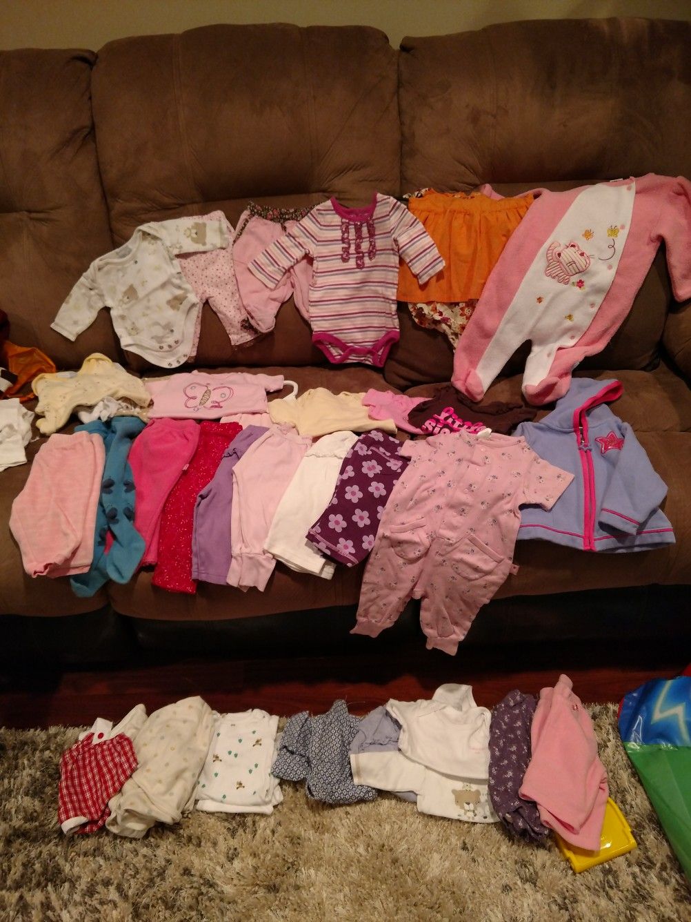 Baby girl clothes newborn through 6 months