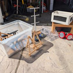 Lot Of Merchandise Fixtures 