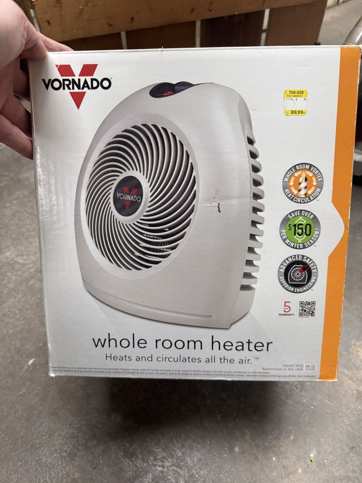 Vornado VH2 Whole Room Vortex Heater