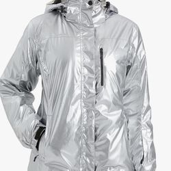 Ski Jacket Or Waterproof Winter Coat Size Medium 