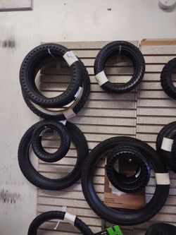 Solid e scooter tires