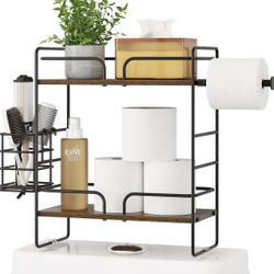 SEIRIONE 2-Tier Over The Toilet Storage Shelf