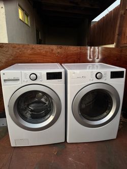 LG washer & gas dryer extra large capacity