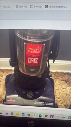 Bissell bagless vacuum,