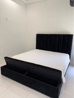 King bed frame