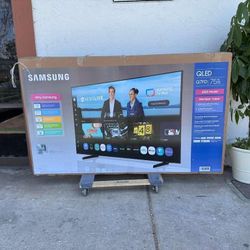 75Q7 75” Samsung smart 4k Qled hdr tv 
