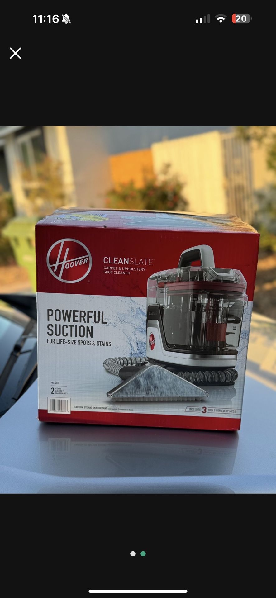 Hoover Cleanslate Carpet & Upholstery Spot Cleaner 