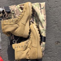ALTAMA 11 R-GENUINE US ARMY ALTAMA GORE-TEX COMBAT BOOTS $120