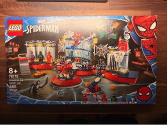 LEGO Marvel Spider-Man Attack on The Spider Lair 76175