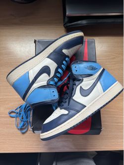 Jordan 1 obsidians size 6.5y or 8w