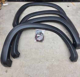 19-24 Chevrolet Silverado Fender Flares Flametas Guarda Fangos Bengalas Guarda Barros Moldes Chevy
