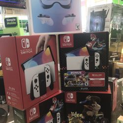 Oculus Meta Quest3 Nintendo Switch Oled New No Credit Needed Pay Down Only 