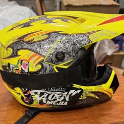 Youth Motorcross Helmet & Goggles -XS