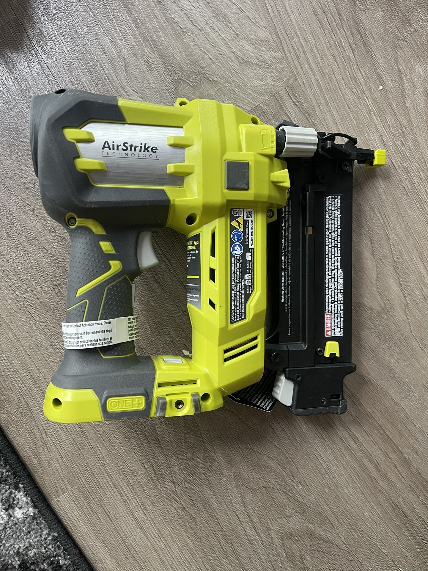 18V ONE+ AIRSTRIKE 18GA BRAD NAILER