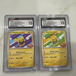 Pikachu Indonesian Exclusive Promo CGC 10