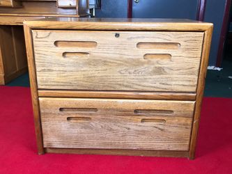Wooden file cabinet drawers