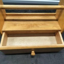 Solid Wood Paper Towel Holder 