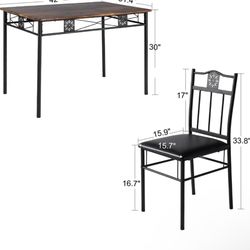 Small Dining Table With 4chair 