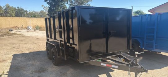 New Smooth wall dump trailer 12 ft