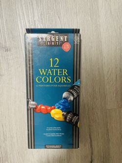 12 Water Color Paints