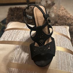 Black High Heel Platform