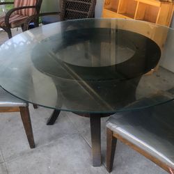 Glass Kitchen Table