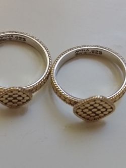 Silver 925 anillos