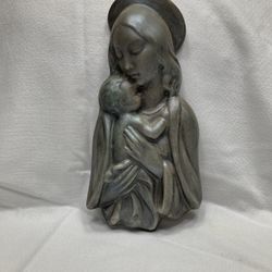 Vintage Ceramic Madonna And Child