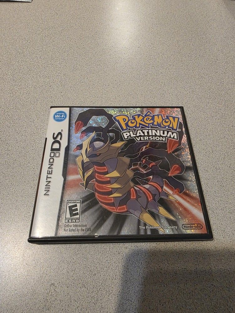 Pokemon Platinum Nintendo DS