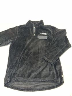 Black Quarter Zip Sweater