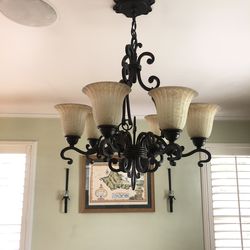 Chandelier light fixture from Bollard Design
