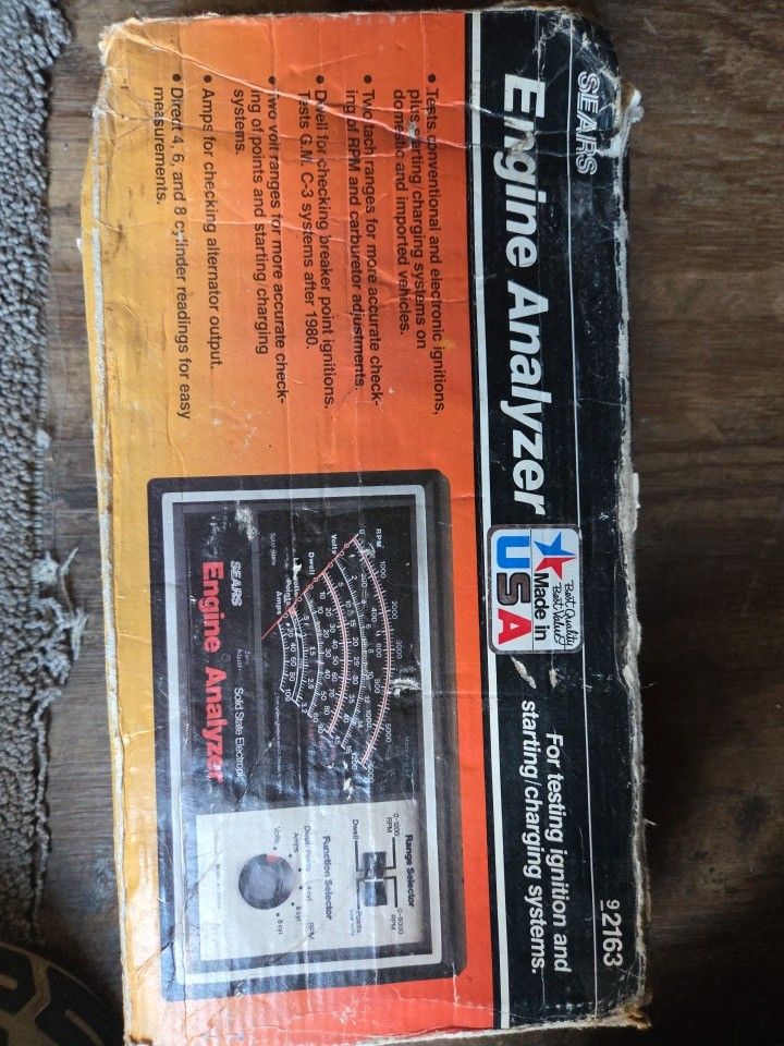 Sears Engine Analyzer #92163