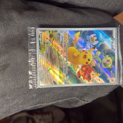 Pikachu Adventuring Together 