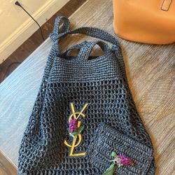 Black Beach Bag