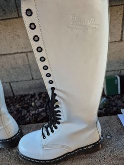 Dr. Martens Tall Knee-High Lace-Up Boots vintage