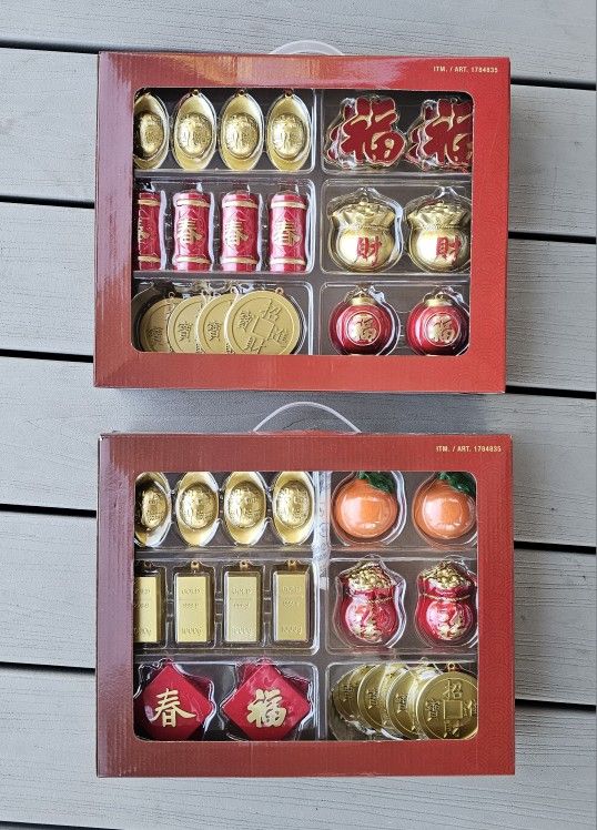 Lunar New Year Chinese New Year 20 Piece Set Ornament Set