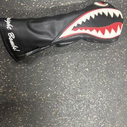 “Straight Bombs” Shark Utility Wood Head Cover!
