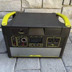 GoalZero Yeti 1000 Power Station With Solar Input Anderson connectors