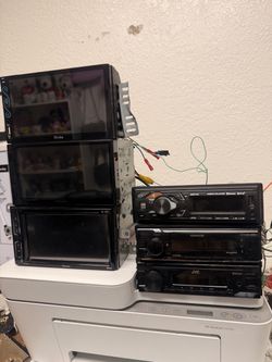 Lots of car stereos