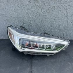 2018-2020 ACURA TLX RIGHT RH FULL LED COMPLETE CHROME HEADLIGHT OEM