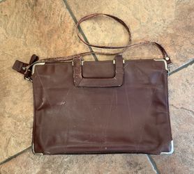 Oxblood Leather Attache