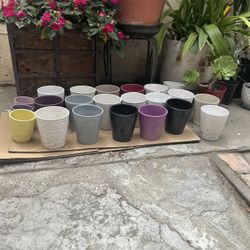 Cerámica Vases $3X5  Or each $2 