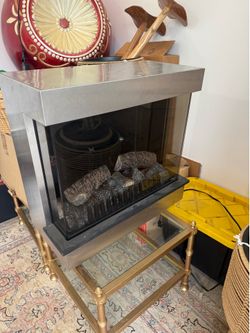 Plug in fireplace heater